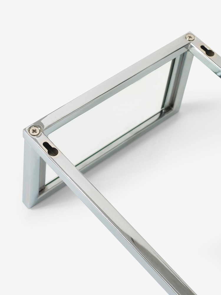 Chrome Moderna Shelving And Towel Store - Image 5 of 5