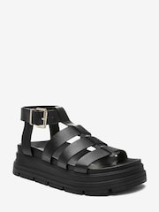 Black Chunky Gladiator Sandals - Image 6 of 7