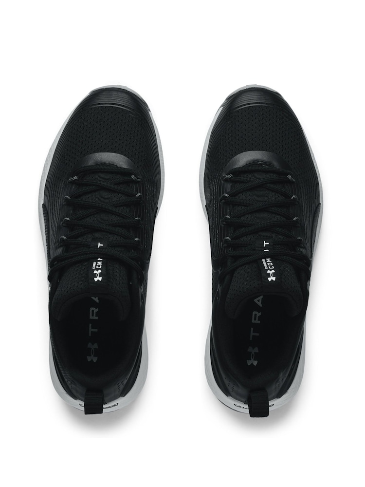 Under Armour Charged Commit TR 3 Black Trainers - Image 4 of 7