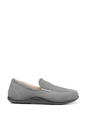 Hotter Grey Hotter Relax Slip On Slippers - Image 1 of 3