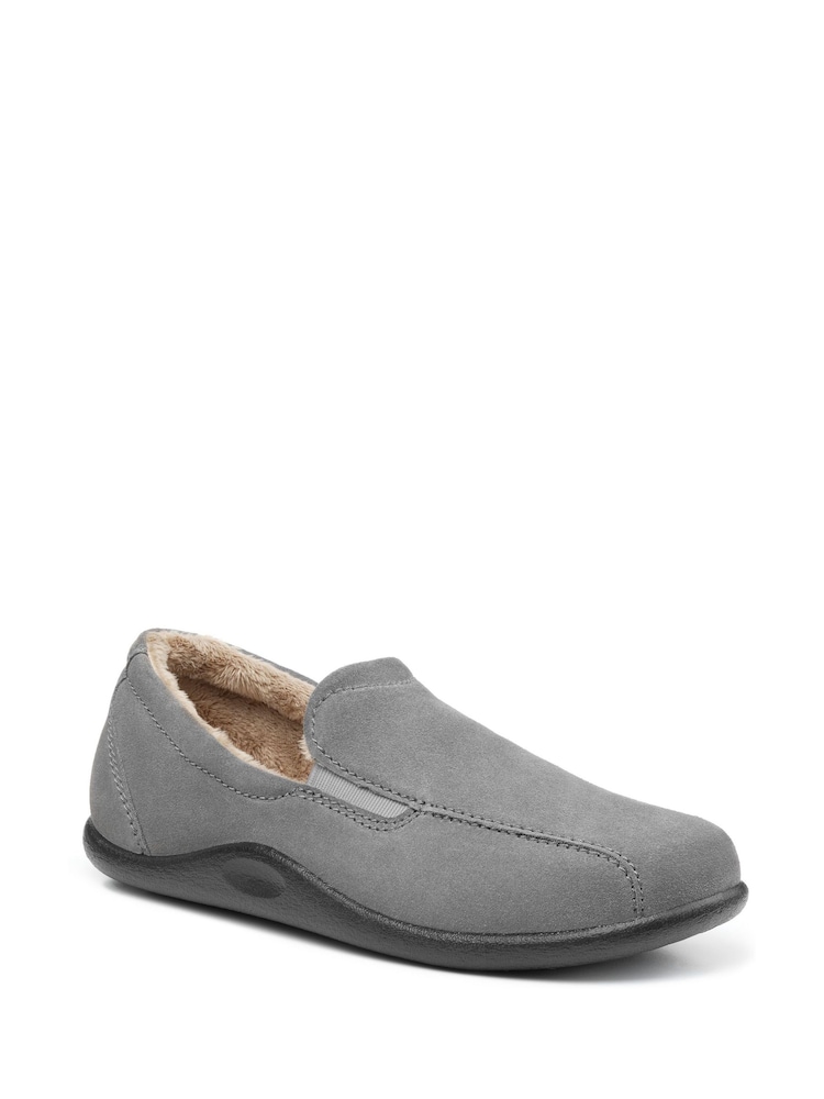 Hotter Grey Hotter Relax Slip On Slippers - Image 2 of 3