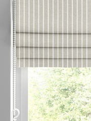 Grey Franklin Made To Measure Roman 100% Cotton Blind - Image 2 of 5