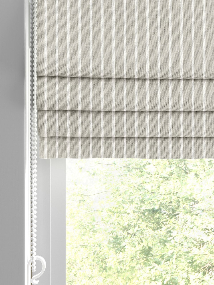 Grey Franklin Made To Measure Roman 100% Cotton Blind - Image 2 of 5