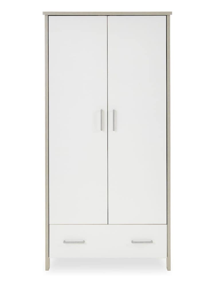 Obaby Grey Wash and White Nika Double Wardrobe - Image 2 of 4