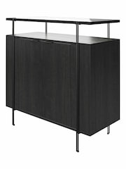 Dorel Home Black Europe Wainwright Bar Cabinet - Image 2 of 4