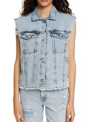 Esprit Blue Medium Wash Indoor Vest - Image 1 of 8