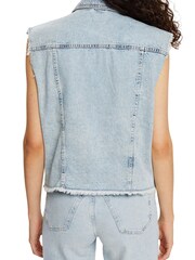 Esprit Blue Medium Wash Indoor Vest - Image 2 of 8
