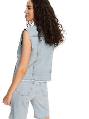 Esprit Blue Medium Wash Indoor Vest - Image 4 of 8