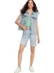 Esprit Blue Medium Wash Indoor Vest - Image 6 of 8