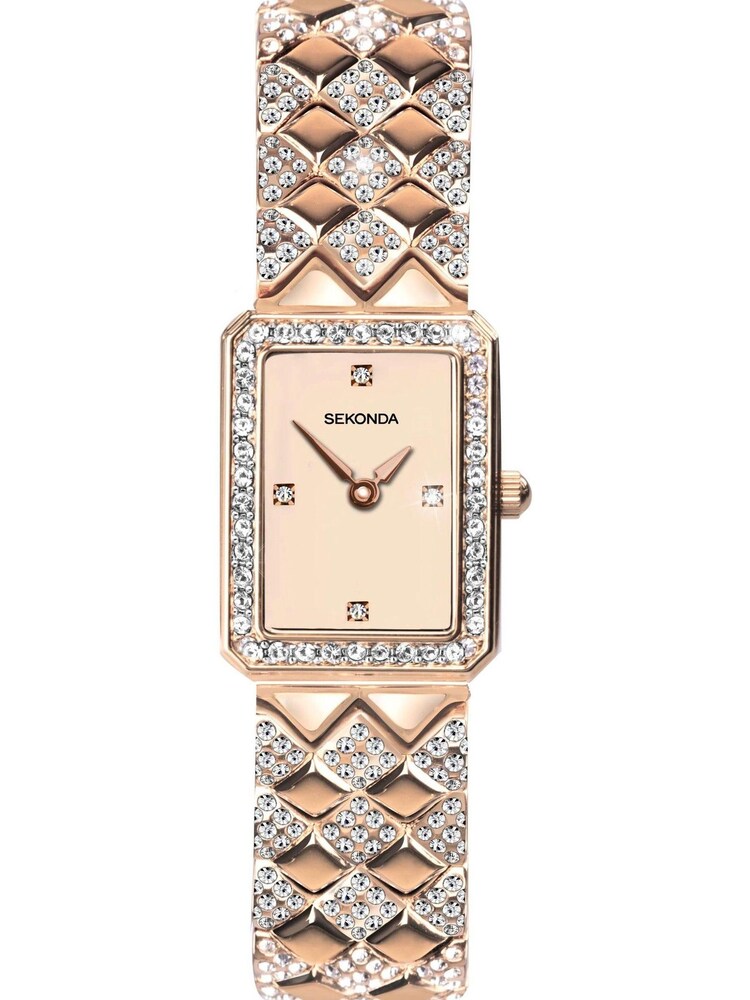 Sekonda Ladies Rose Gold Bracelet Watch - Image 1 of 5