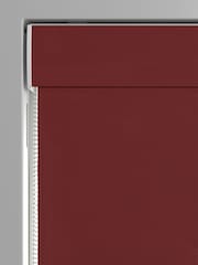Claret Red Burgundy Montero Velvet Made To Measure Roman Blind - Image 3 of 6