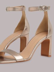 Whistles Natural Lena Heeled Sandals - Image 4 of 4