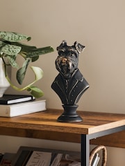 Black/Gold Wilson the Schnauzer Ornament - Image 1 of 4