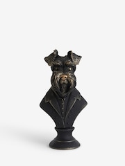 Black/Gold Wilson the Schnauzer Ornament - Image 2 of 4