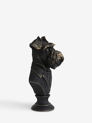 Black/Gold Wilson the Schnauzer Ornament - Image 3 of 4