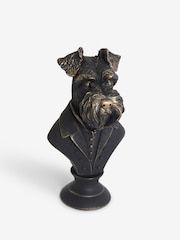 Black/Gold Wilson the Schnauzer Ornament - Image 4 of 4