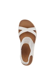 Skechers Natural Beverlee High Tea Womens Sandals - Image 4 of 5