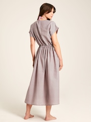 Joules Brooke Green/Pink Printed Beach Dress - Image 2 of 6