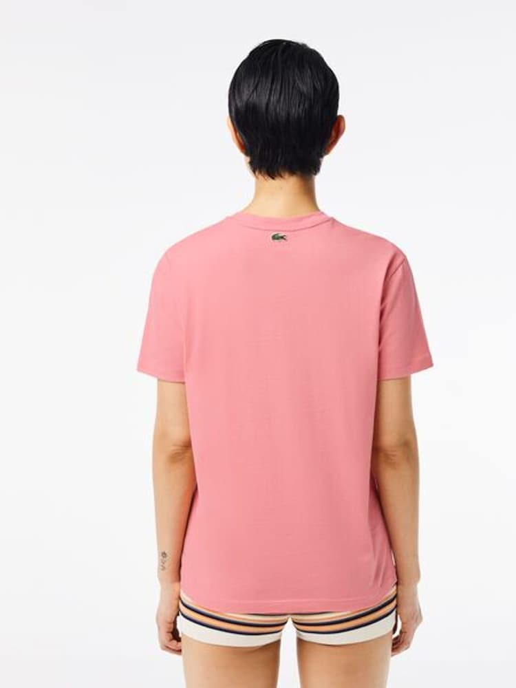Lacoste Womens Chest Logo T-Shirt - Image 2 of 6
