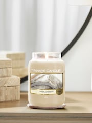 Yankee Candle No Colour Signature Tumbler Scented Candle, Warm Jar Cashmere - Image 1 of 3