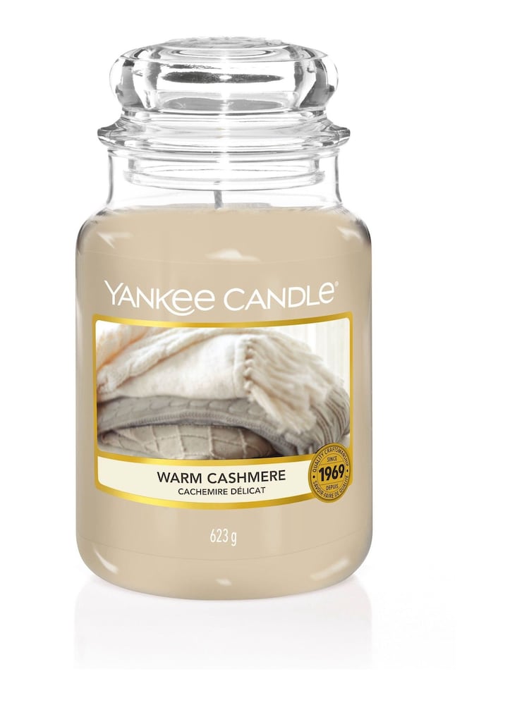 Yankee Candle No Colour Signature Tumbler Scented Candle, Warm Jar Cashmere - Image 3 of 3