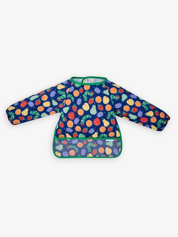 JoJo Maman Bébé Multi The Very Hungry Caterpillar Deluxe Sleeved Bib - Image 3 of 3