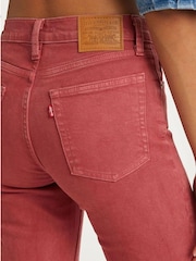 Levi's® Soft Clean Earth Red Pfd 724™ High Rise Straight Jeans - Image 5 of 5