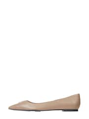 Tommy Hilfiger Pointed Ballerina Flats - Image 3 of 8