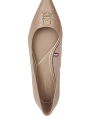 Tommy Hilfiger Pointed Ballerina Flats - Image 6 of 8