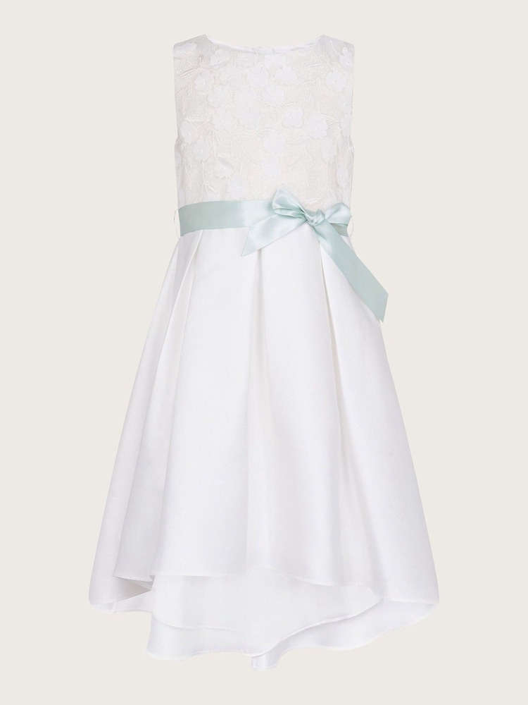 Monsoon Natural Anika High Low Bridesmaid Dress - Image 1 of 2