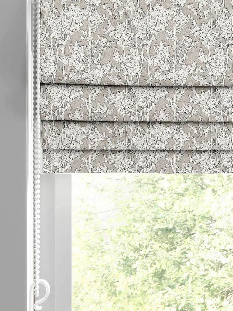 Fawn Natural Juno Made To Measure Roman Blinds - Image 2 of 6