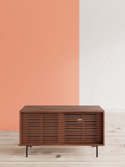 Swoon Brown Weaving TV Unit - Image 1 of 6