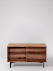 Swoon Brown Weaving TV Unit - Image 2 of 6