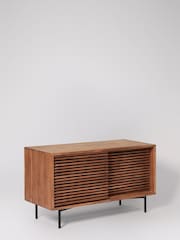 Swoon Brown Weaving TV Unit - Image 3 of 6