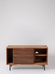 Swoon Brown Weaving TV Unit - Image 4 of 6