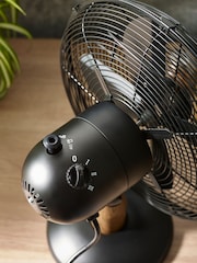 Black Bronx Desk Fan - Image 2 of 4
