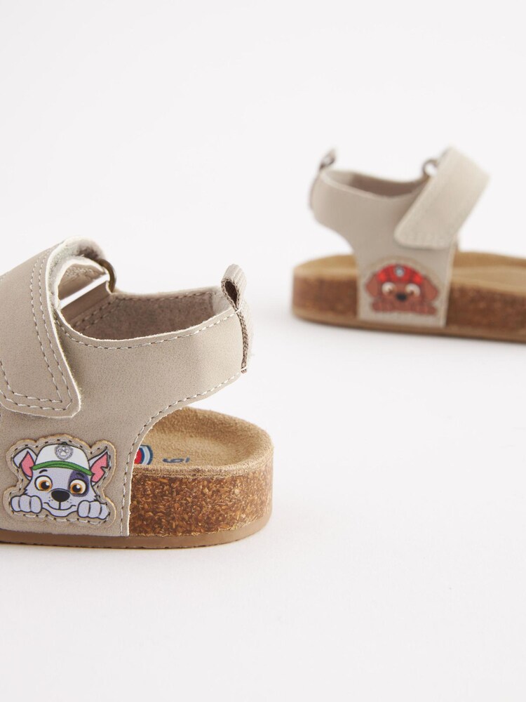 PAW Patrol Grey Standard Fit (F) Corkbed Comfort Sandals - Image 4 of 5