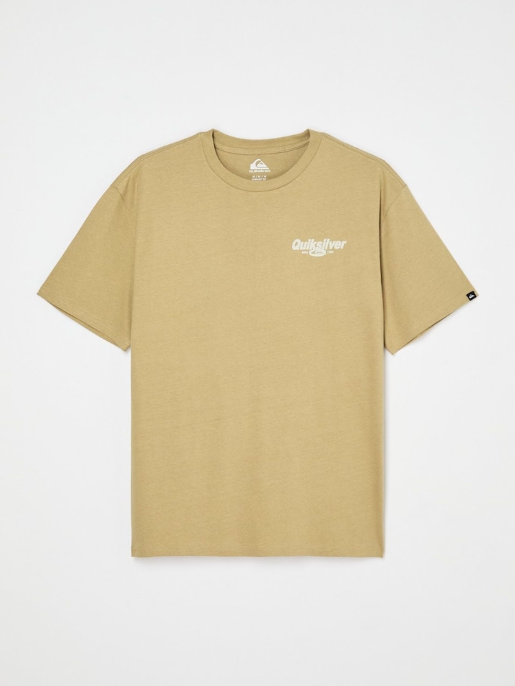 Quiksilver Natural Deep House Short Sleeve T-Shirt - Image 2 of 3