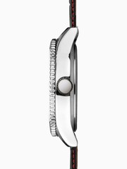 Sekonda Mens Black Leather Strap Watch - Image 3 of 6