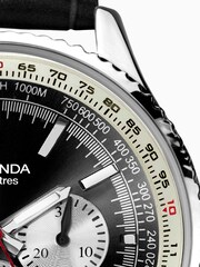 Sekonda Mens Black Leather Strap Watch - Image 4 of 6
