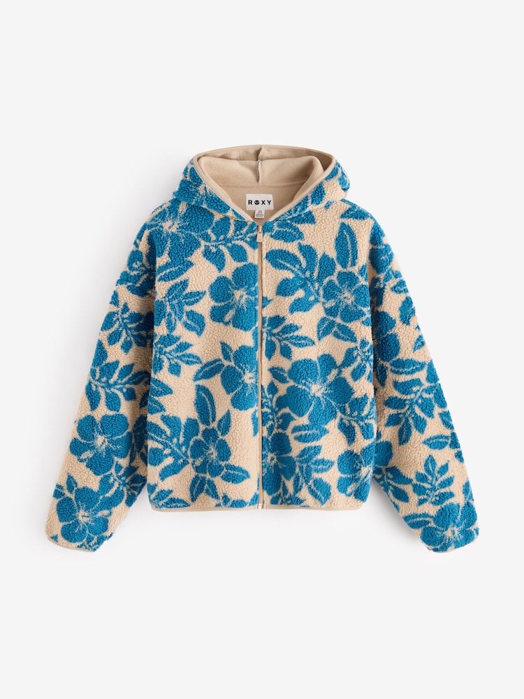 Roxy Blue Silversky - Sherpa Zip Fleece - Image 1 of 1