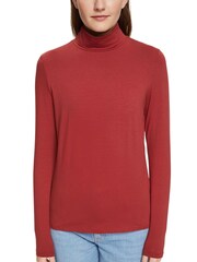 Esprit Orange Terracotta Turtle Neck Long Sleeve Top - Image 9 of 14