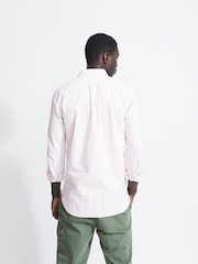 Aubin Pink Stripe Aldridge Shirt - Image 2 of 5