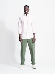 Aubin Pink Stripe Aldridge Shirt - Image 3 of 5