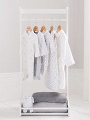 JoJo Maman Bébé White Clothes Rail - Image 1 of 3