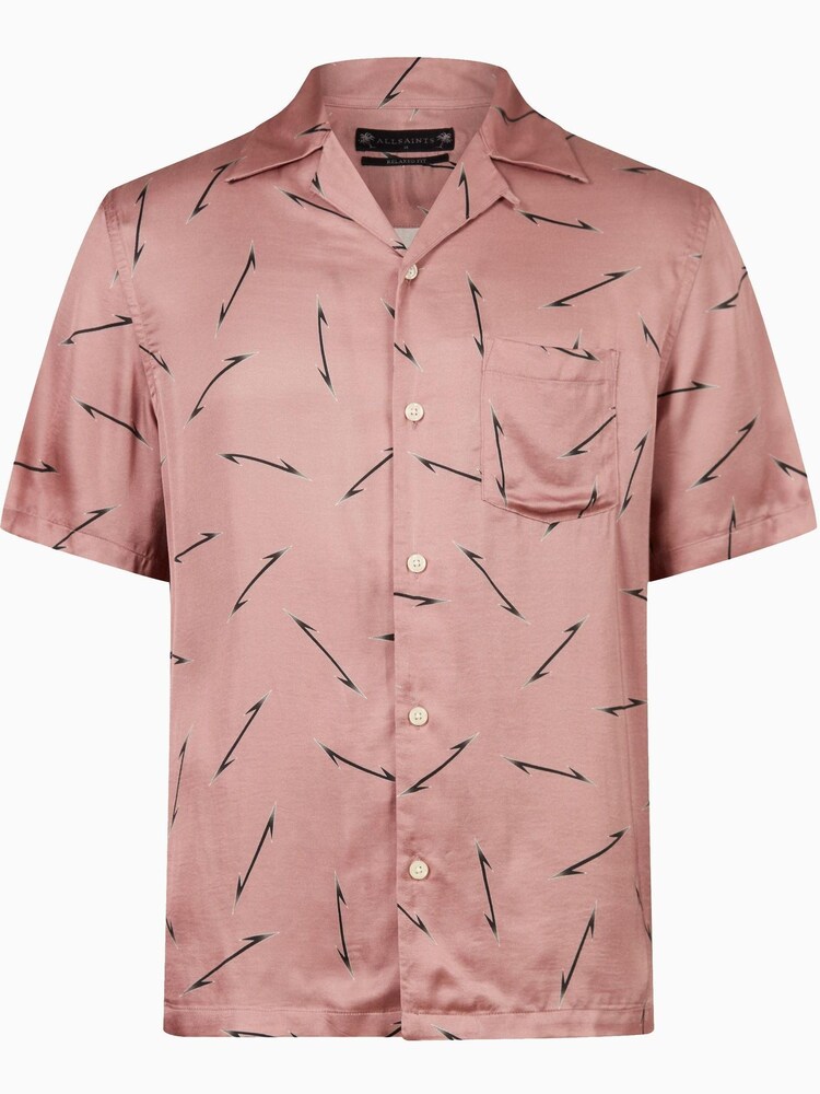 AllSaints Pink Pointers Short Sleeve T-Shirt - Image 5 of 5