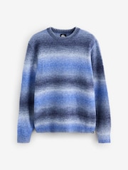 Quiksilver Blue Lima Hairy Jumper - Image 1 of 1