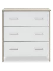 Obaby Grey Wash and White Nika Mini Nursery Furniture Set 2 Piece - Image 4 of 4