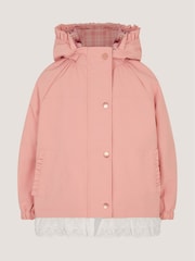 Monsoon Pink Broderie Shower-Proof Jacket - Image 2 of 4