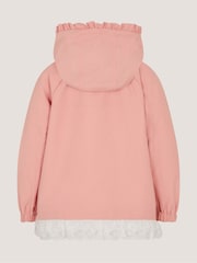 Monsoon Pink Broderie Shower-Proof Jacket - Image 3 of 4